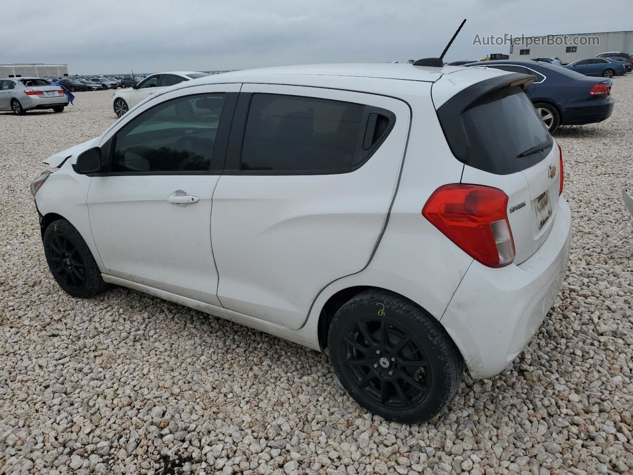 2019 Chevrolet Spark 1lt White vin: KL8CD6SA4KC744169