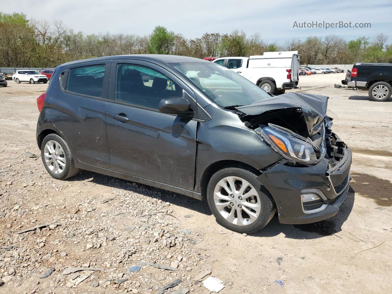 2019 Chevrolet Spark 1lt Charcoal vin: KL8CD6SA4KC753860