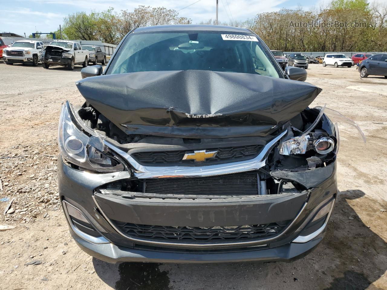 2019 Chevrolet Spark 1lt Charcoal vin: KL8CD6SA4KC753860