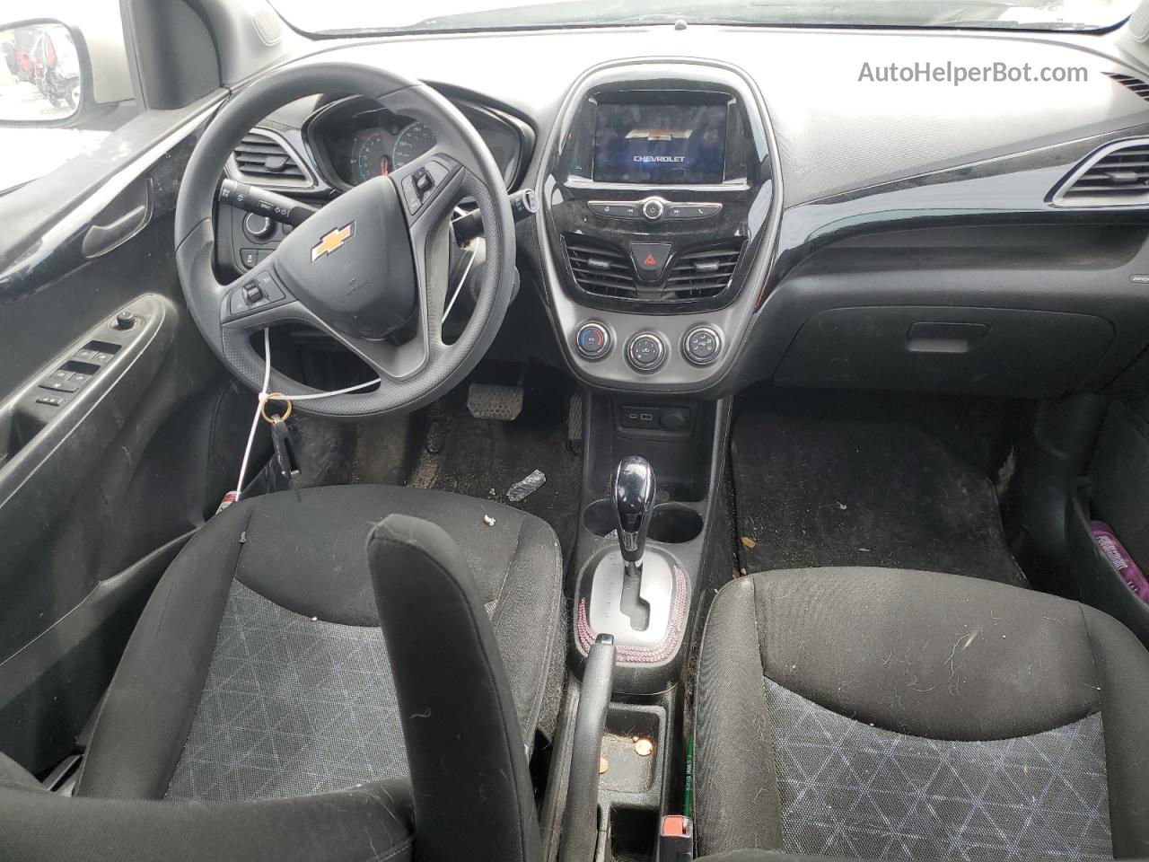 2019 Chevrolet Spark 1lt Silver vin: KL8CD6SA4KC816147