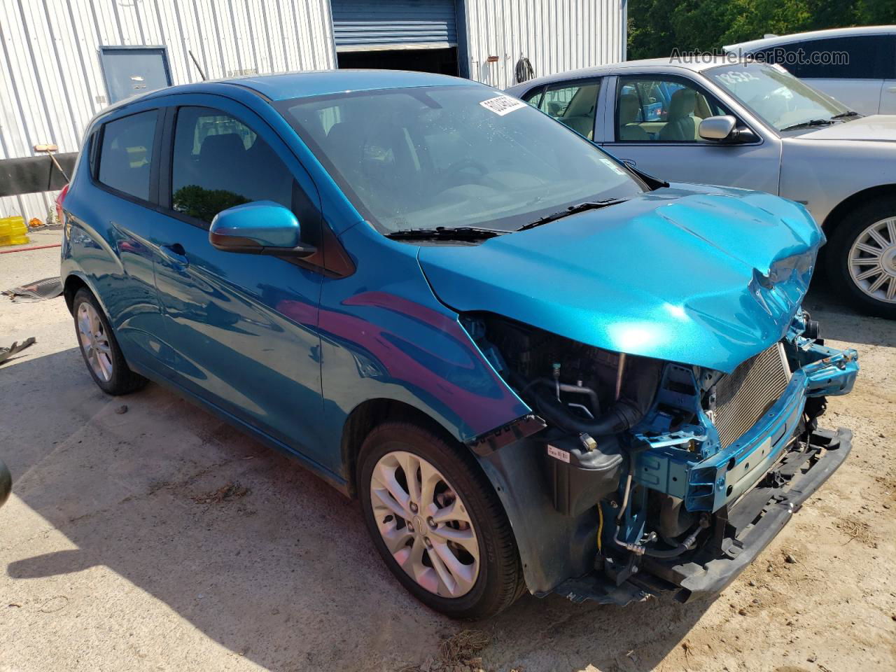 2019 Chevrolet Spark 1lt Blue vin: KL8CD6SA4KC822627