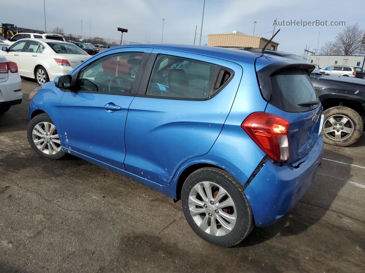 2017 Chevrolet Spark 1lt Blue vin: KL8CD6SA5HC712081