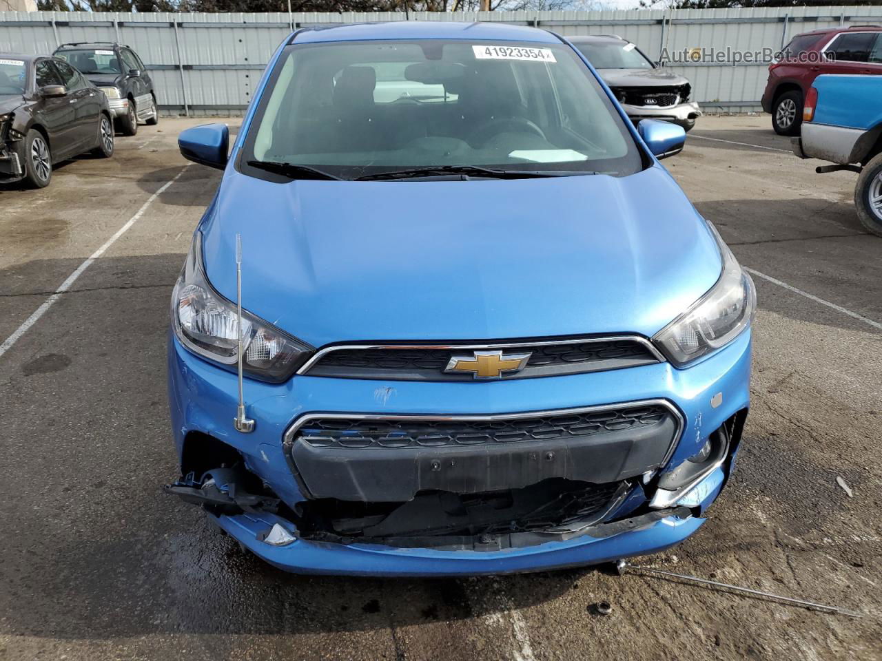 2017 Chevrolet Spark 1lt Blue vin: KL8CD6SA5HC712081