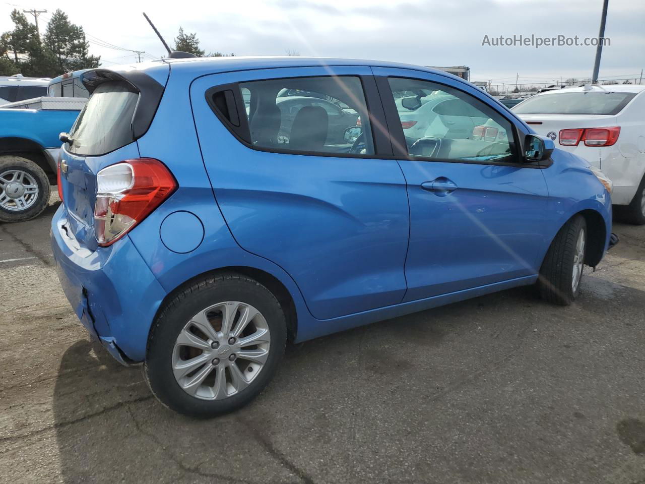 2017 Chevrolet Spark 1lt Blue vin: KL8CD6SA5HC712081