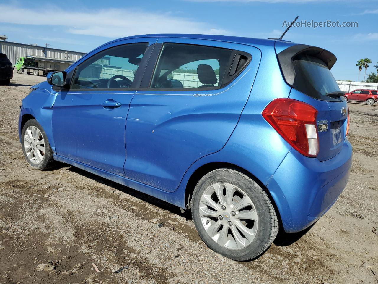 2017 Chevrolet Spark 1lt Blue vin: KL8CD6SA5HC736218