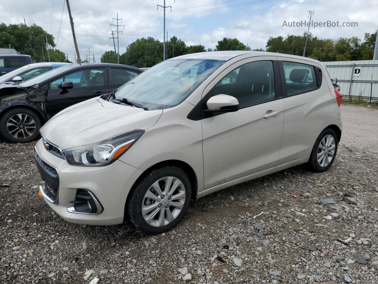 2017 Chevrolet Spark 1lt Tan vin: KL8CD6SA5HC783281