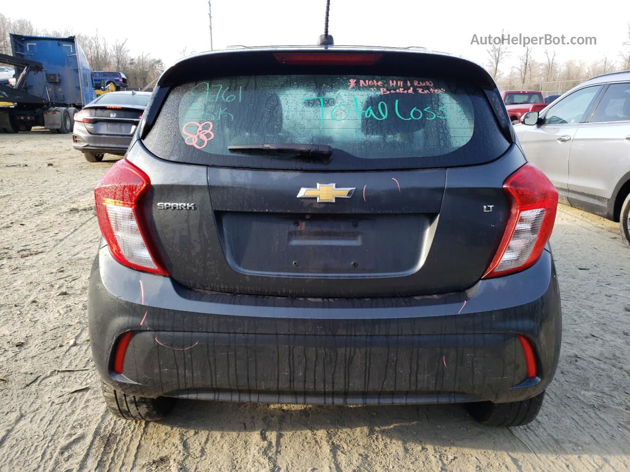 2019 Chevrolet Spark 1lt Серый vin: KL8CD6SA5KC713738