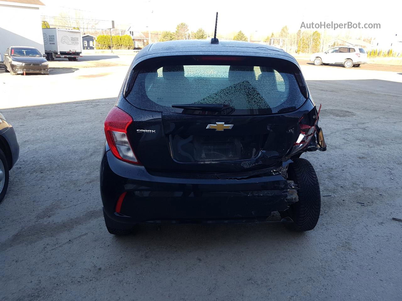 2019 Chevrolet Spark 1lt Black vin: KL8CD6SA5KC728451