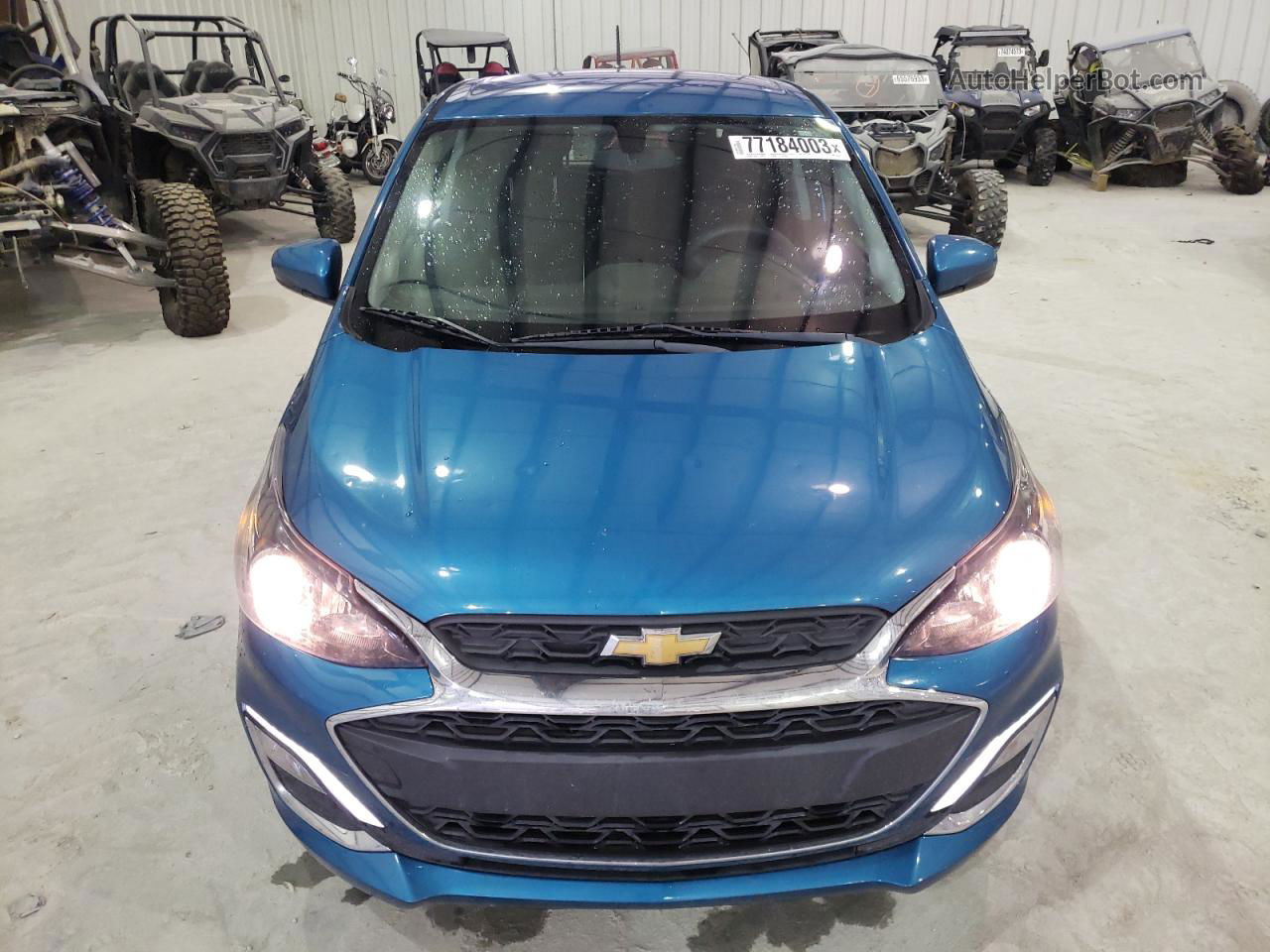 2019 Chevrolet Spark 1lt Blue vin: KL8CD6SA5KC734587