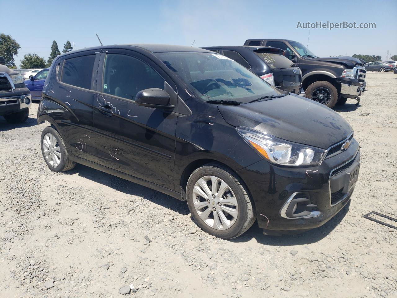 2017 Chevrolet Spark 1lt Black vin: KL8CD6SA6HC752489