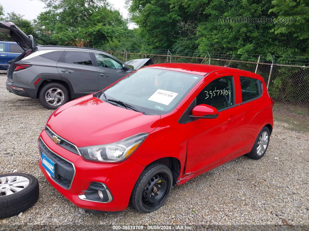 2017 Chevrolet Spark 1lt Cvt Red vin: KL8CD6SA6HC770197