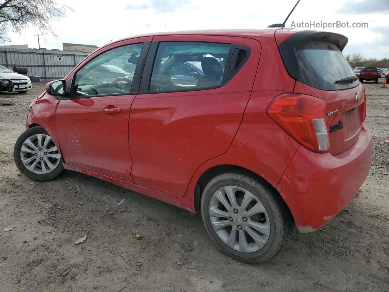 2017 Chevrolet Spark 1lt Red vin: KL8CD6SA6HC794113