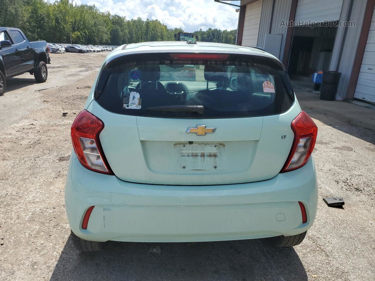 2017 Chevrolet Spark 1lt Бирюзовый vin: KL8CD6SA6HC799571