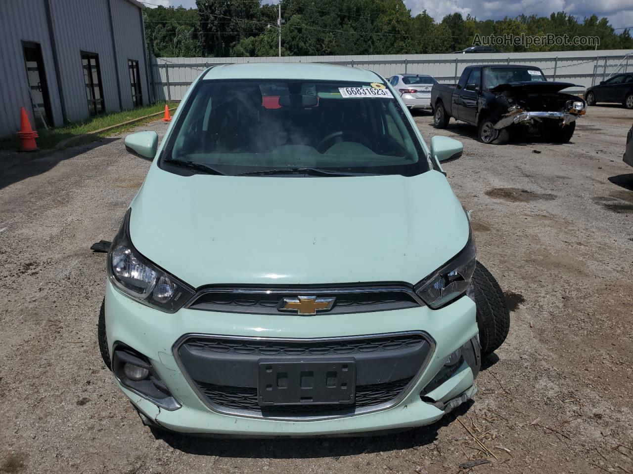 2017 Chevrolet Spark 1lt Бирюзовый vin: KL8CD6SA6HC799571