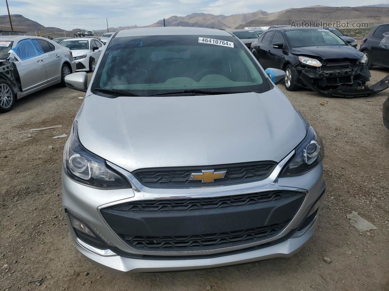 2019 Chevrolet Spark 1lt Silver vin: KL8CD6SA6KC707785