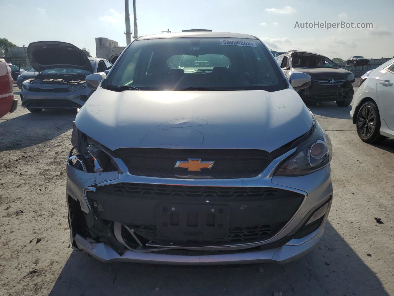 2019 Chevrolet Spark 1lt Серебряный vin: KL8CD6SA6KC728913