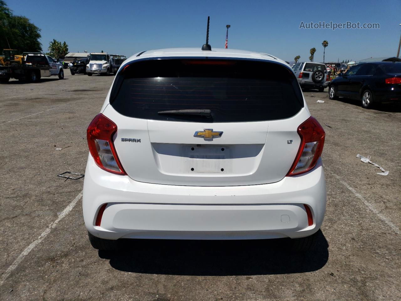 2019 Chevrolet Spark 1lt White vin: KL8CD6SA6KC729186