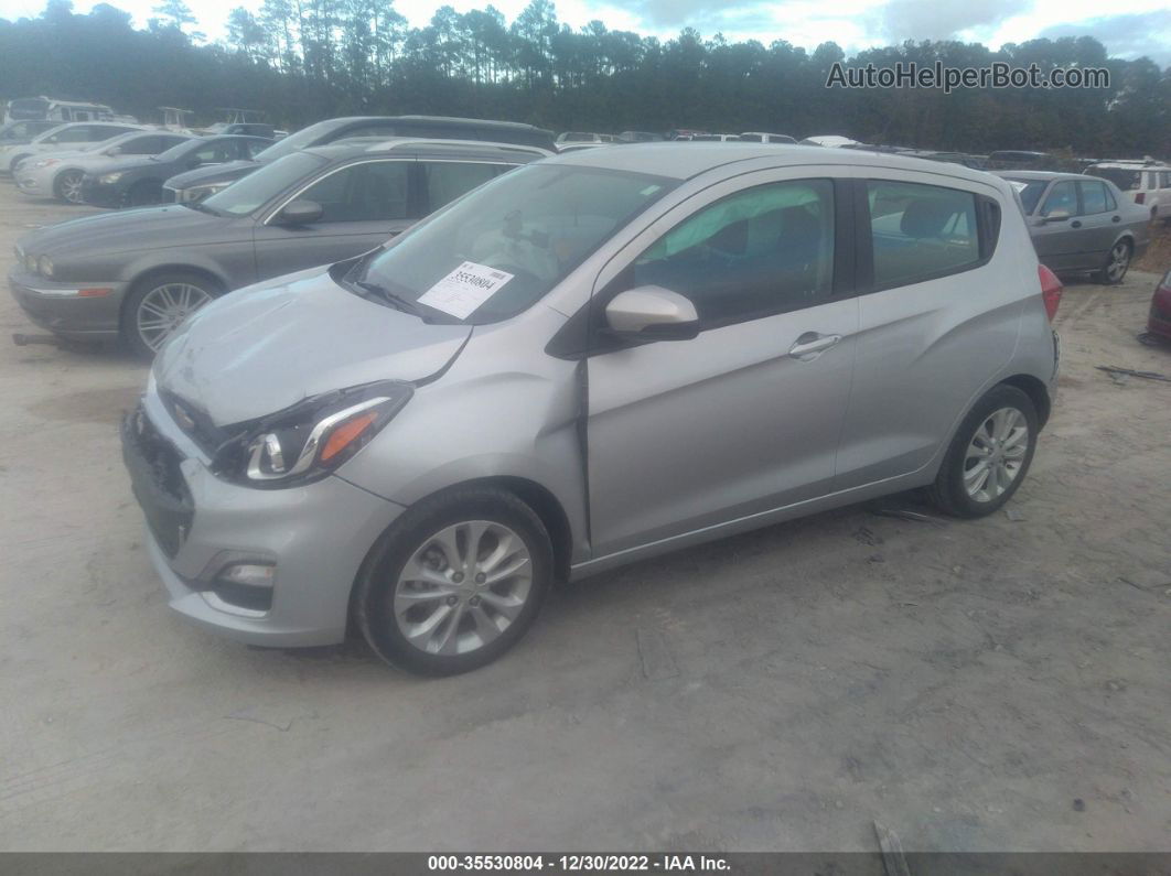 2019 Chevrolet Spark 1lt Cvt Silver vin: KL8CD6SA6KC805487