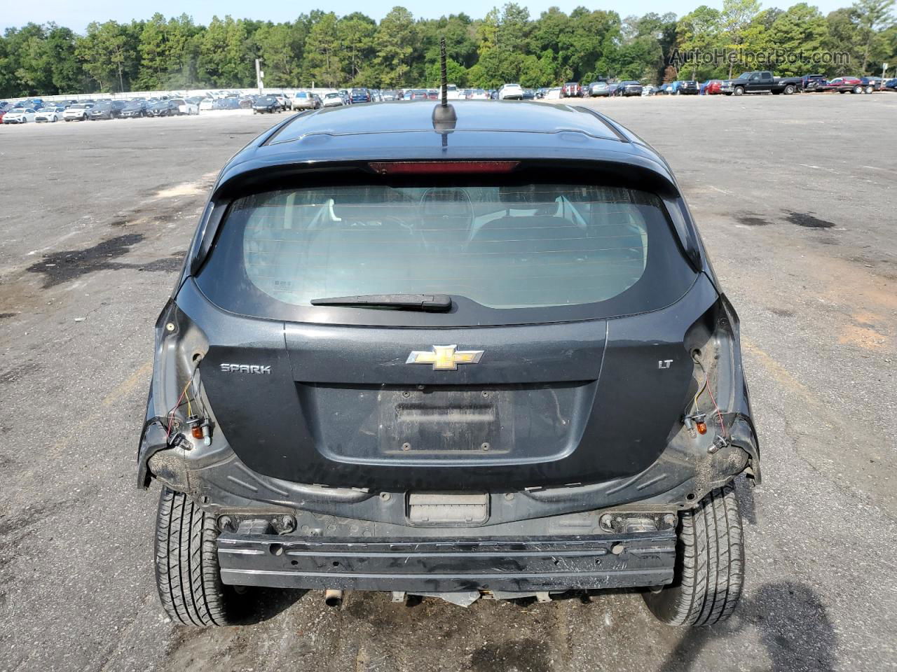 2017 Chevrolet Spark 1lt Gray vin: KL8CD6SA7HC742957