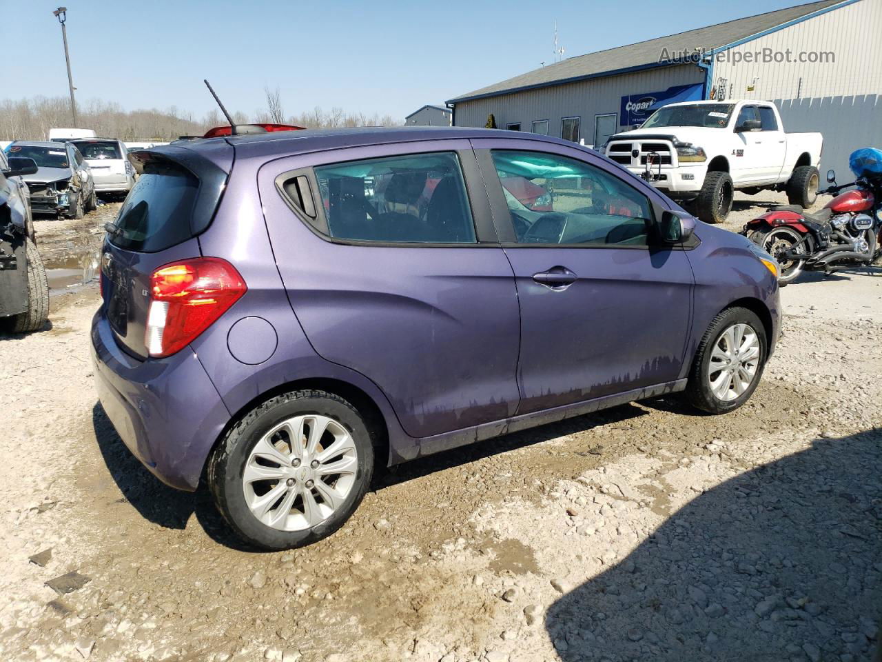 2017 Chevrolet Spark 1lt Purple vin: KL8CD6SA7HC823702