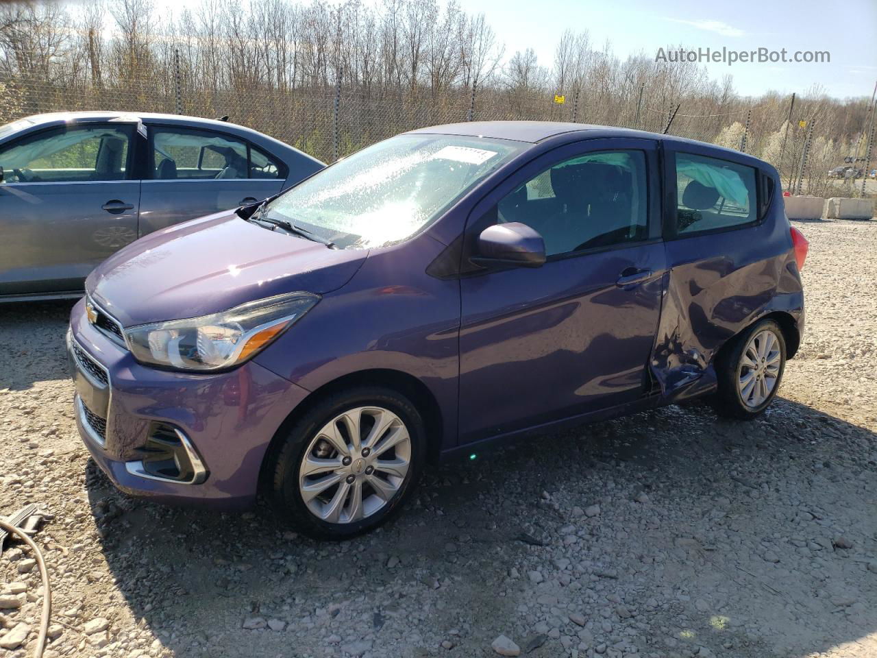 2017 Chevrolet Spark 1lt Purple vin: KL8CD6SA7HC823702