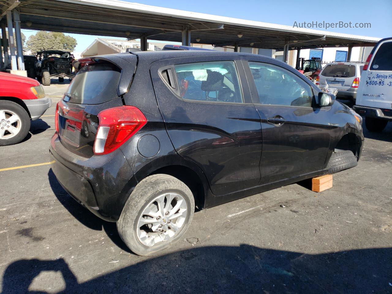 2019 Chevrolet Spark 1lt Black vin: KL8CD6SA7KC701235