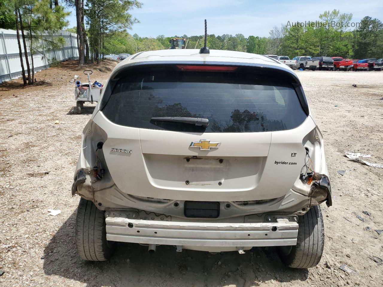 2019 Chevrolet Spark 1lt Beige vin: KL8CD6SA7KC720920