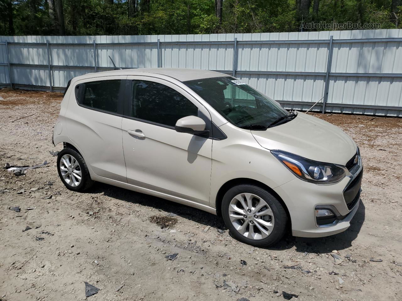 2019 Chevrolet Spark 1lt Beige vin: KL8CD6SA7KC720920