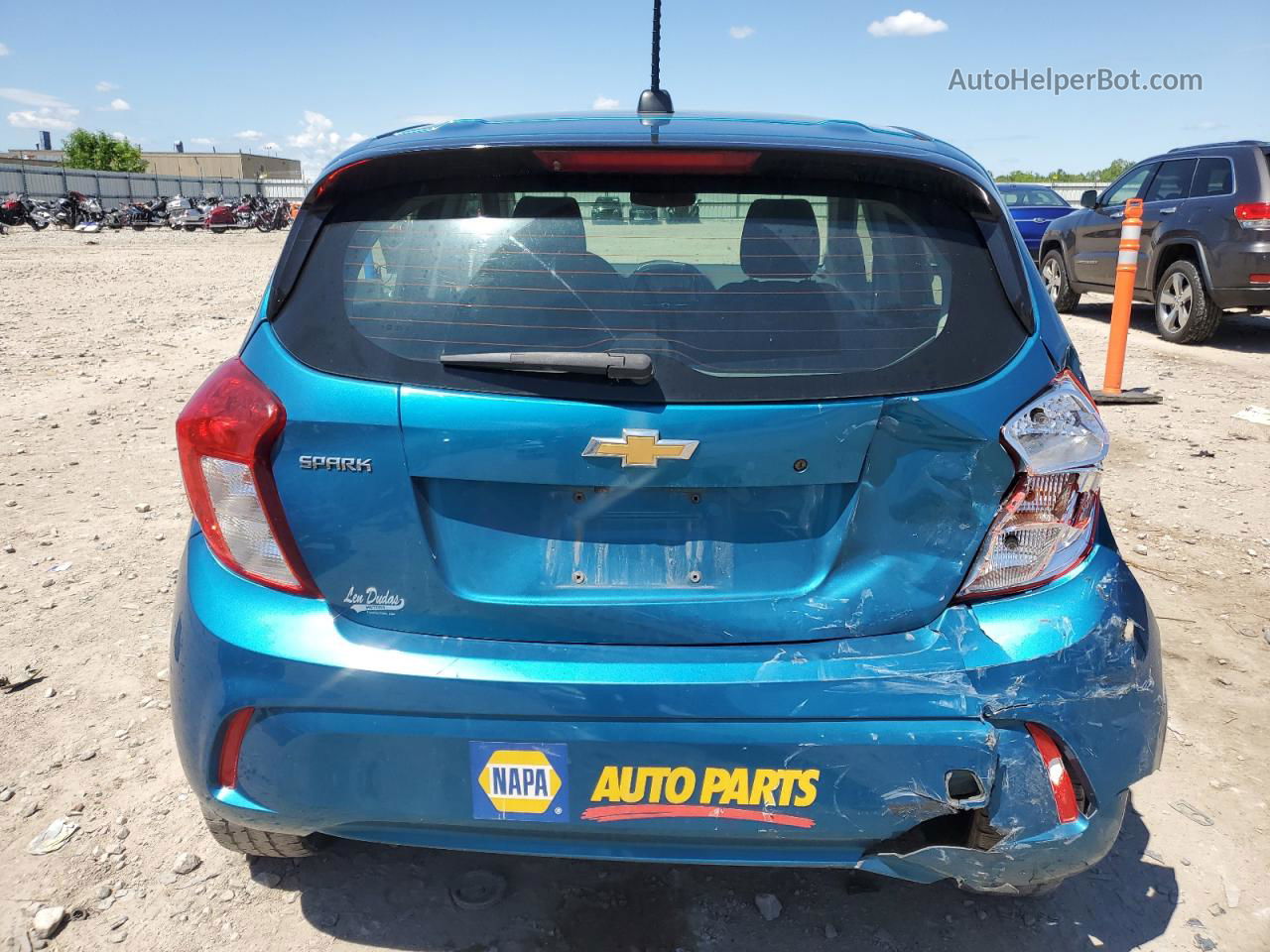 2019 Chevrolet Spark Ls Синий vin: KL8CB6SA7KC760372