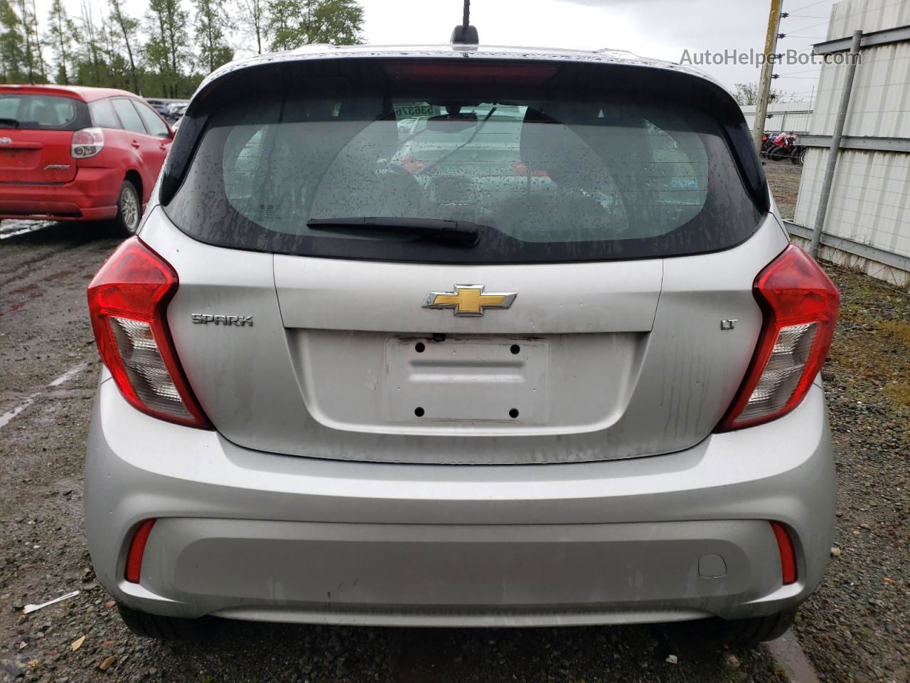 2017 Chevrolet Spark 1lt Silver vin: KL8CD6SA8HC739906