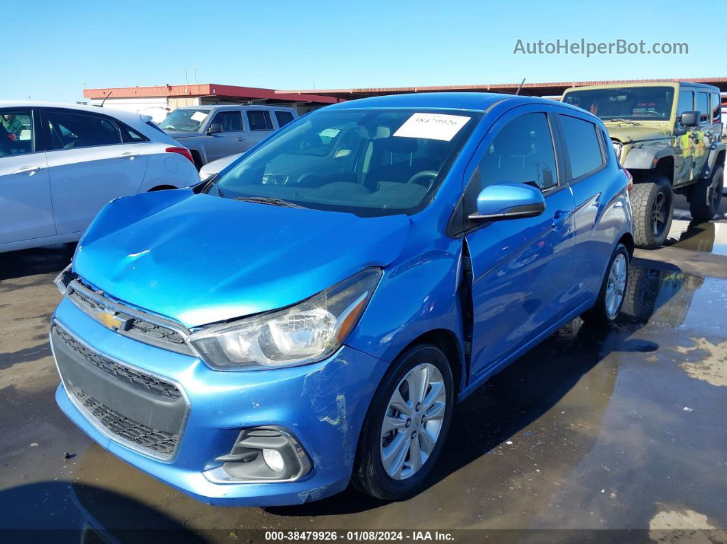 2017 Chevrolet Spark 1lt Cvt Light Blue vin: KL8CD6SA8HC823224