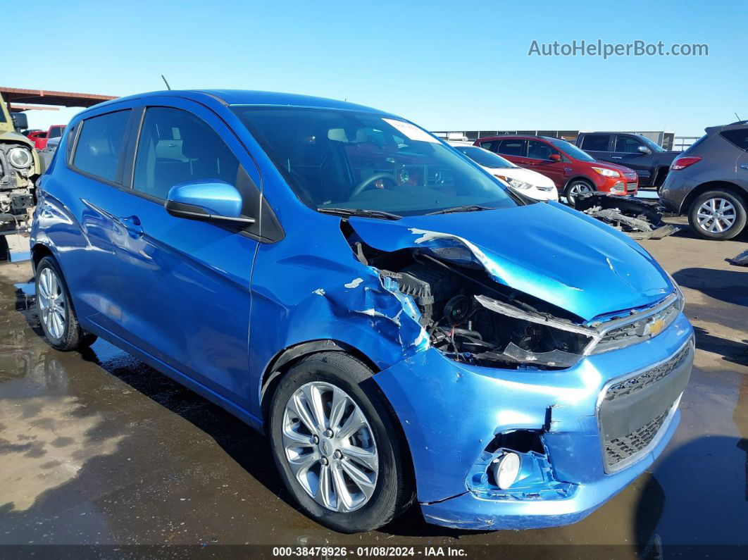 2017 Chevrolet Spark 1lt Cvt Light Blue vin: KL8CD6SA8HC823224