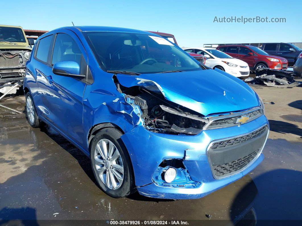 2017 Chevrolet Spark 1lt Cvt Light Blue vin: KL8CD6SA8HC823224