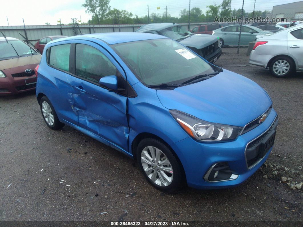 2017 Chevrolet Spark Lt Синий vin: KL8CD6SA8HC827354