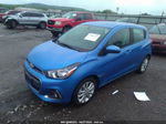 2017 Chevrolet Spark Lt Синий vin: KL8CD6SA8HC827354