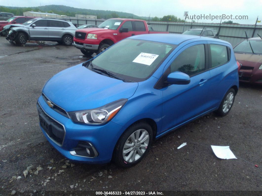 2017 Chevrolet Spark Lt Blue vin: KL8CD6SA8HC827354