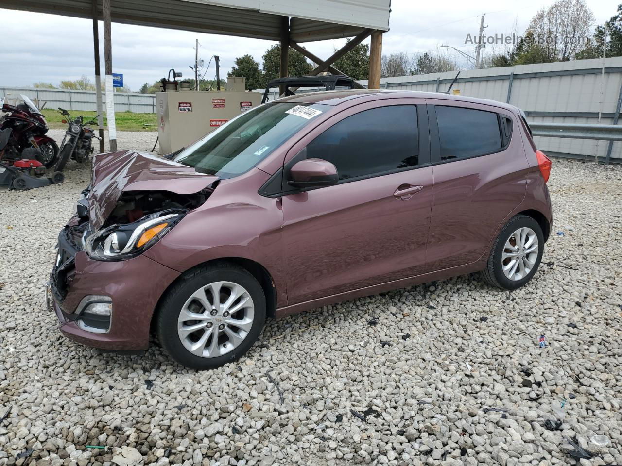 2019 Chevrolet Spark 1lt Бордовый vin: KL8CD6SA8KC714589