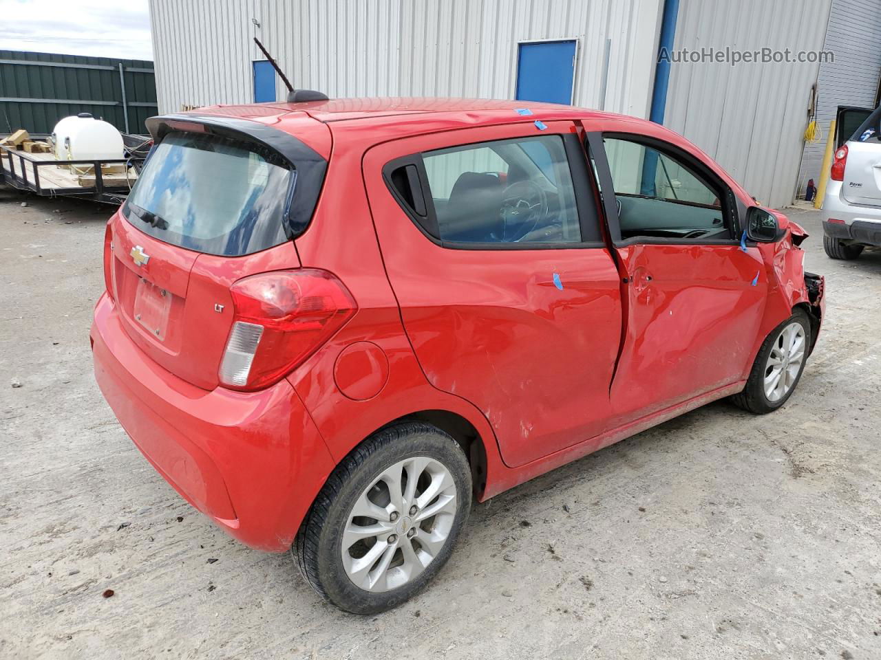 2019 Chevrolet Spark 1lt Red vin: KL8CD6SA8KC719601