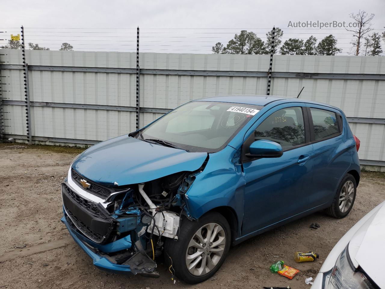 2019 Chevrolet Spark 1lt Синий vin: KL8CD6SA8KC738567