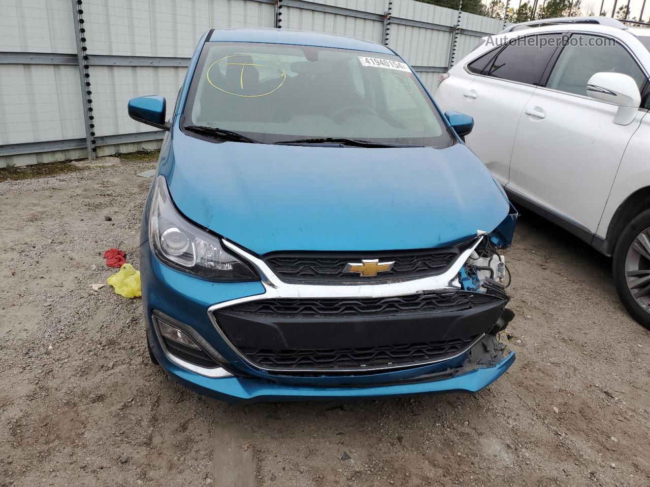 2019 Chevrolet Spark 1lt Blue vin: KL8CD6SA8KC738567