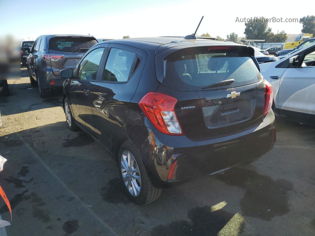 2019 Chevrolet Spark 1lt Black vin: KL8CD6SA8KC748063