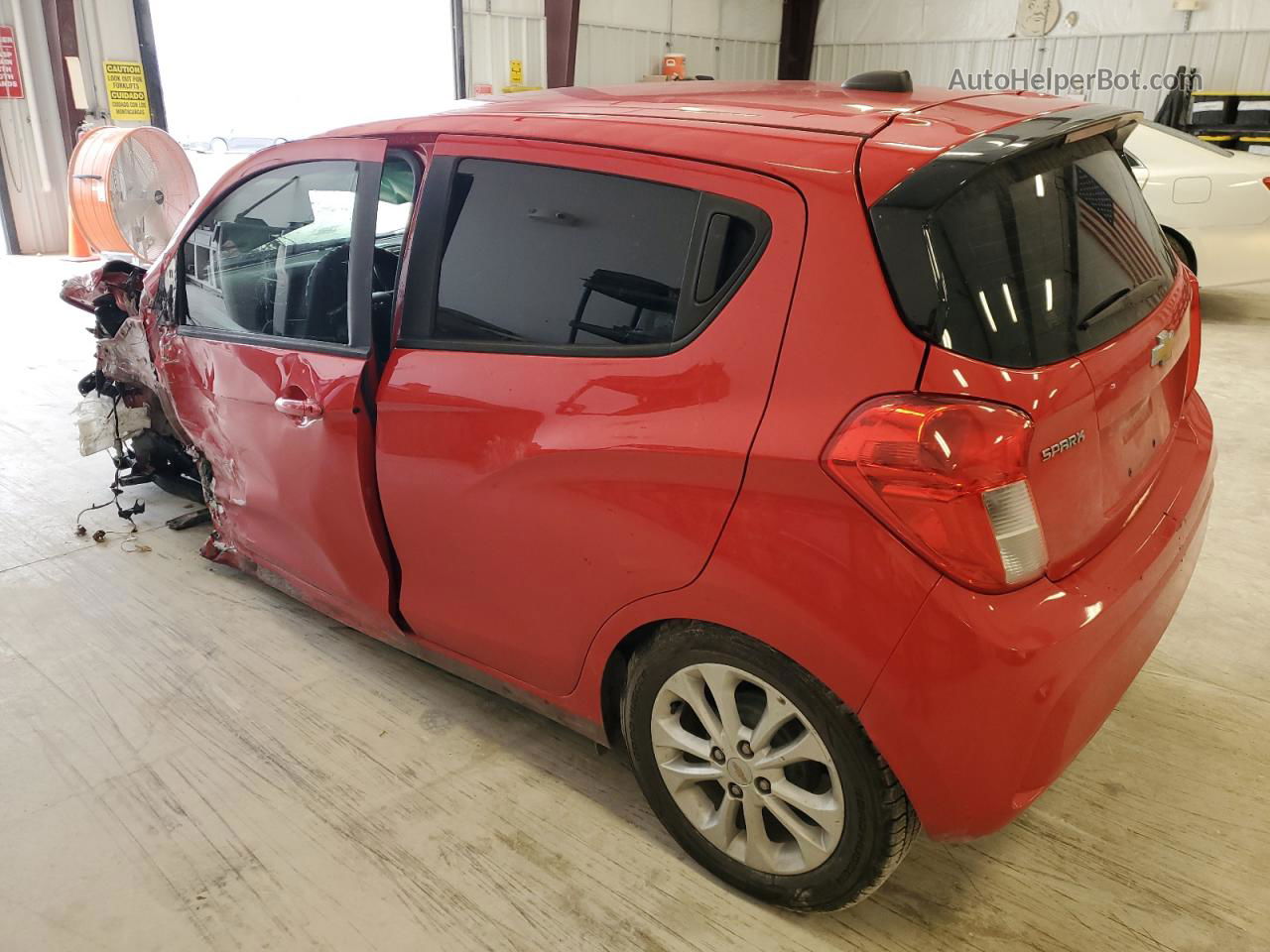 2019 Chevrolet Spark 1lt Red vin: KL8CD6SA8KC763923