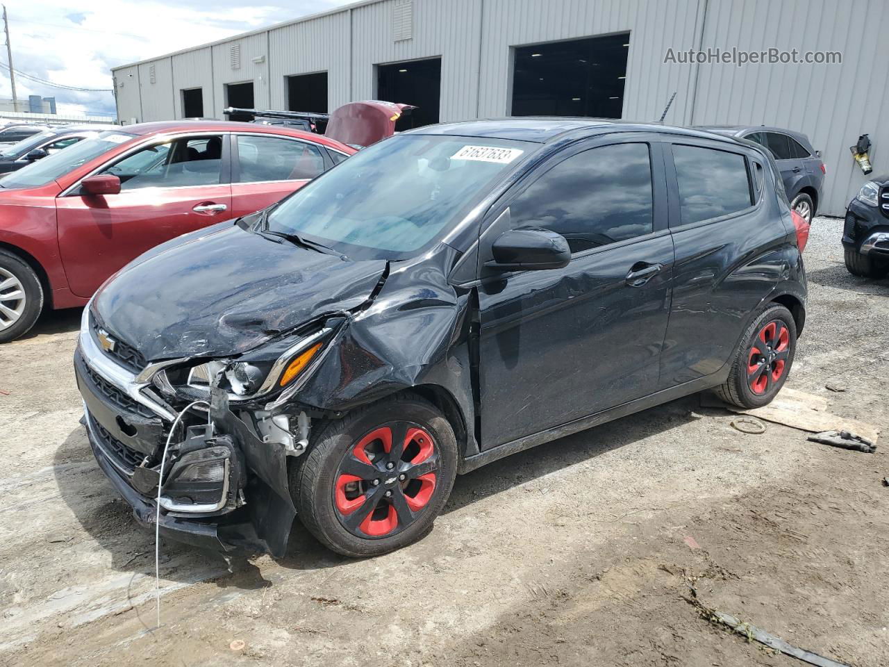 2019 Chevrolet Spark 1lt Черный vin: KL8CD6SA8KC786702