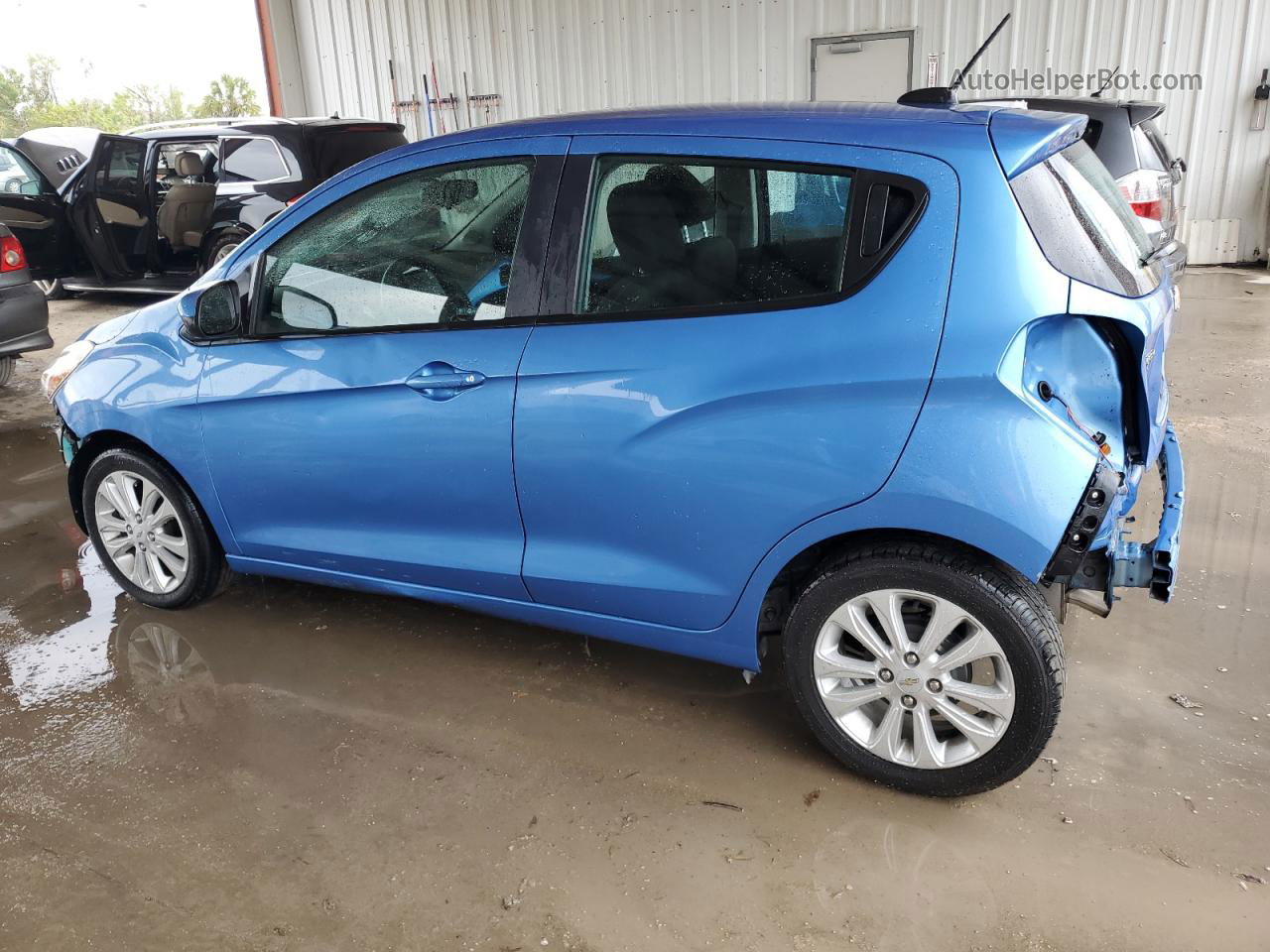 2017 Chevrolet Spark 1lt Blue vin: KL8CD6SA9HC721141