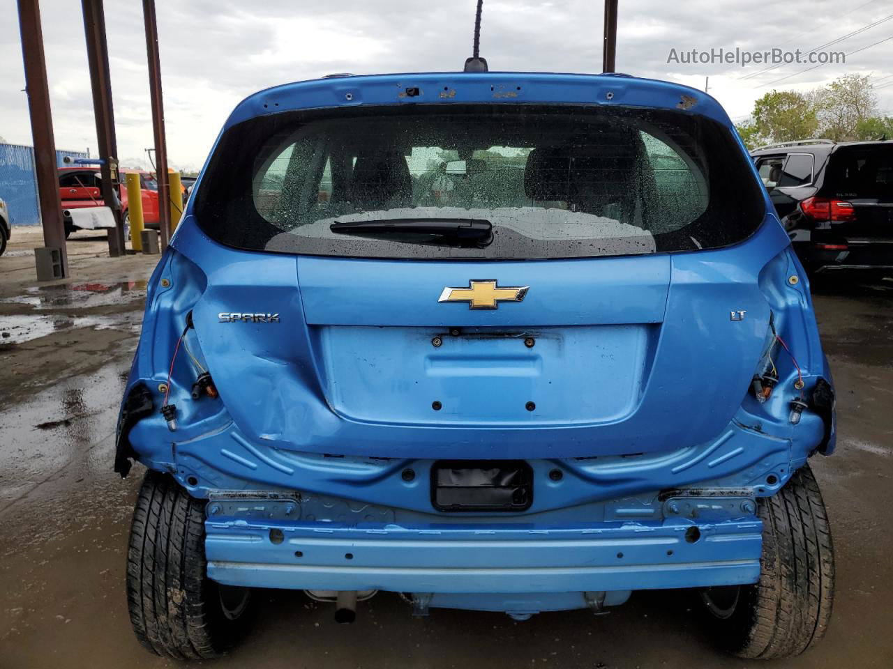 2017 Chevrolet Spark 1lt Blue vin: KL8CD6SA9HC721141