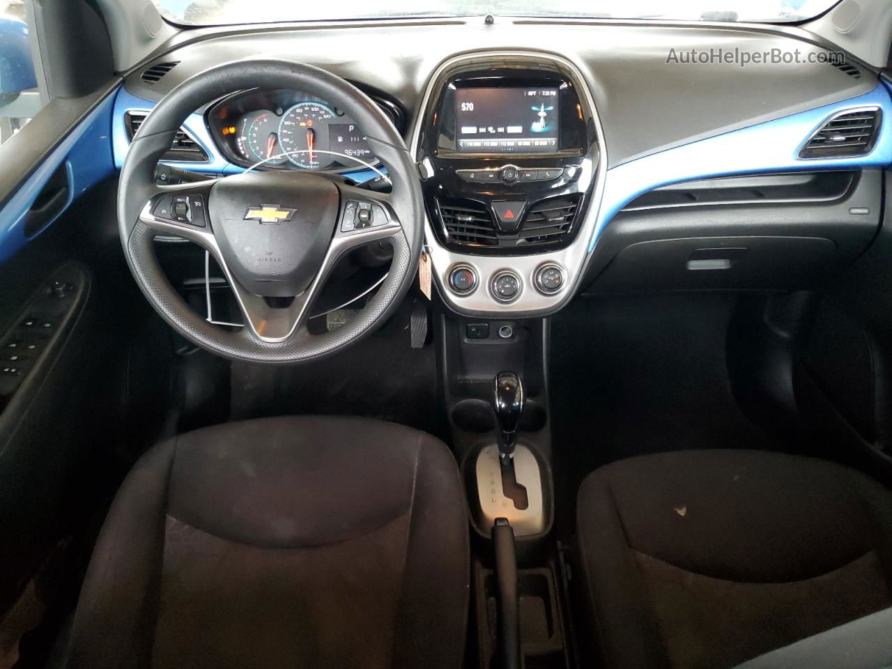 2017 Chevrolet Spark 1lt Синий vin: KL8CD6SA9HC721141