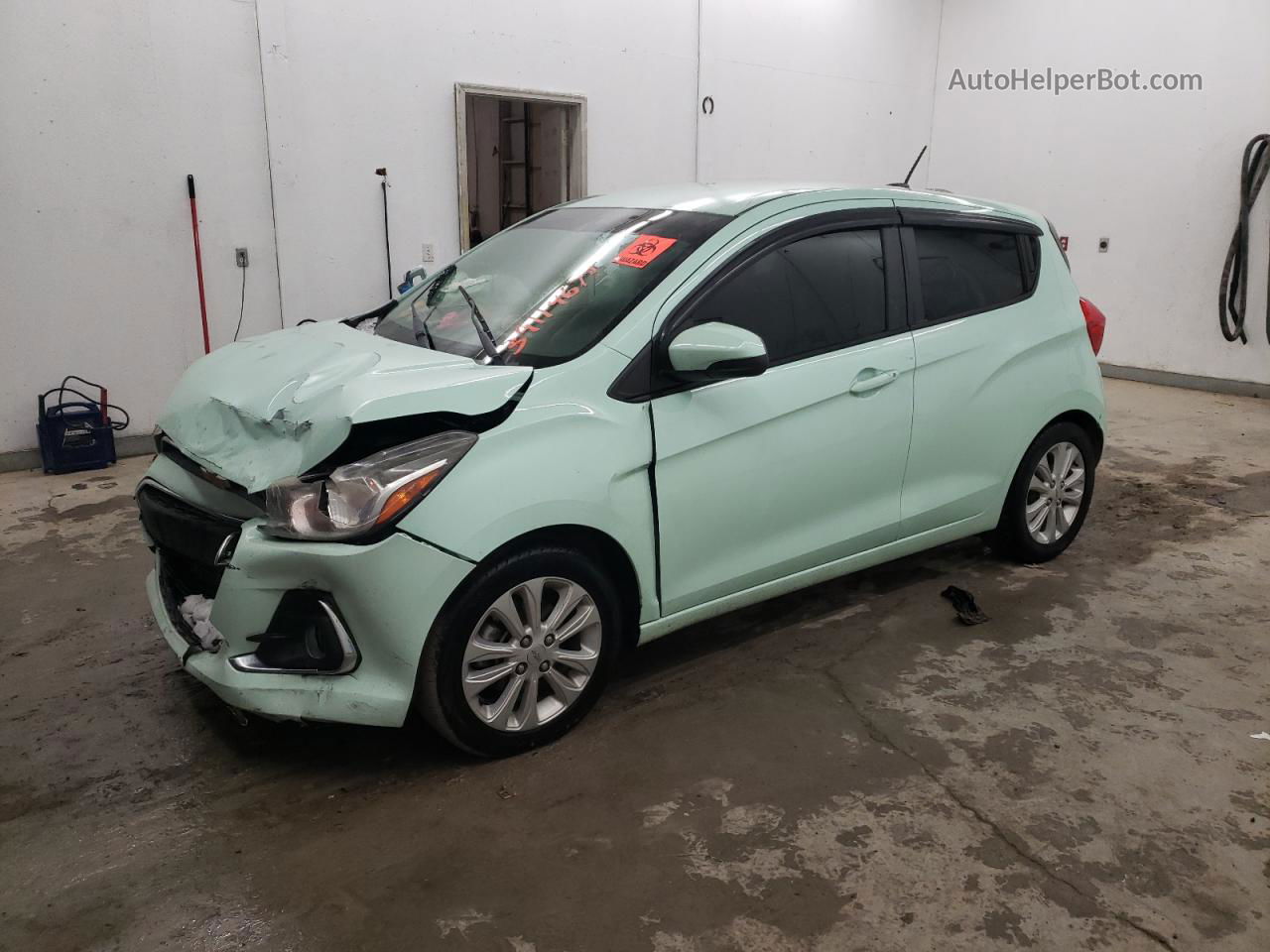 2017 Chevrolet Spark 1lt Бирюзовый vin: KL8CD6SA9HC734150