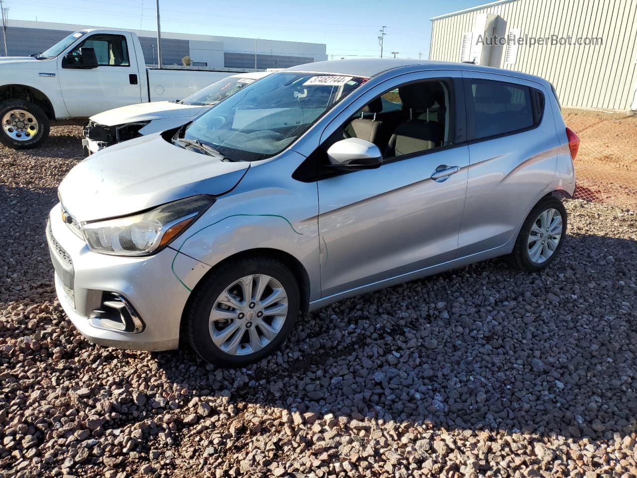 2017 Chevrolet Spark 1lt Gray vin: KL8CD6SA9HC818632