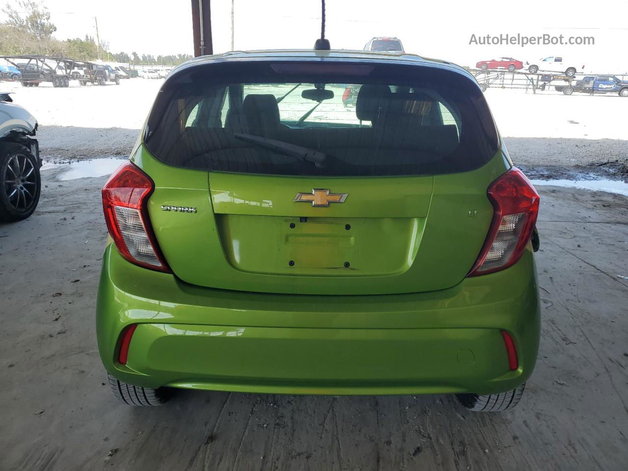 2017 Chevrolet Spark 1lt Green vin: KL8CD6SAXHC722623