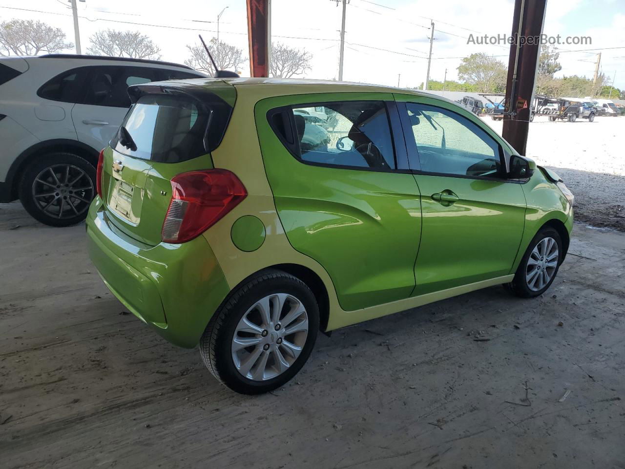 2017 Chevrolet Spark 1lt Green vin: KL8CD6SAXHC722623